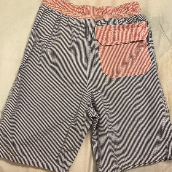 Bailey Boys Searsucker Swim Trunks - Size 7 - Picture 3 of 3